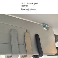 Car Sun Visor Sunglasses Clip Universal Sunshade Glasses Holder