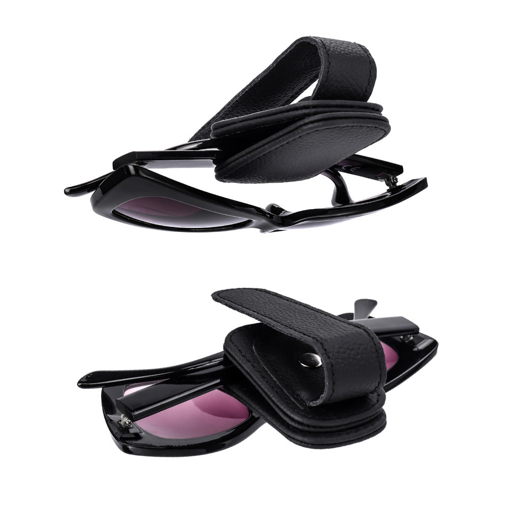 Car Sun Visor Sunglasses Clip Universal Sunshade Glasses Holder