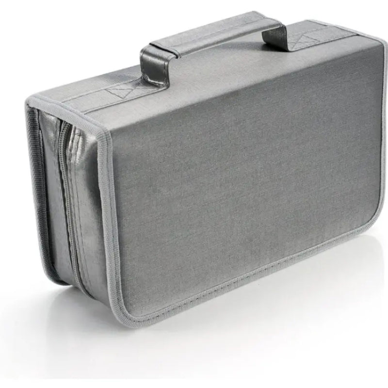 128 Capacity CD DVD Storage Organizer Portable Disc Storage Bag