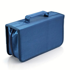 128 Capacity CD DVD Storage Organizer Portable Disc Storage Bag