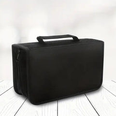 128 Capacity CD DVD Storage Organizer Portable Disc Storage Bag