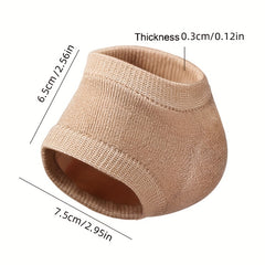 Gel Heel Protectors Silicone Heel Pads & Socks for Foot Care