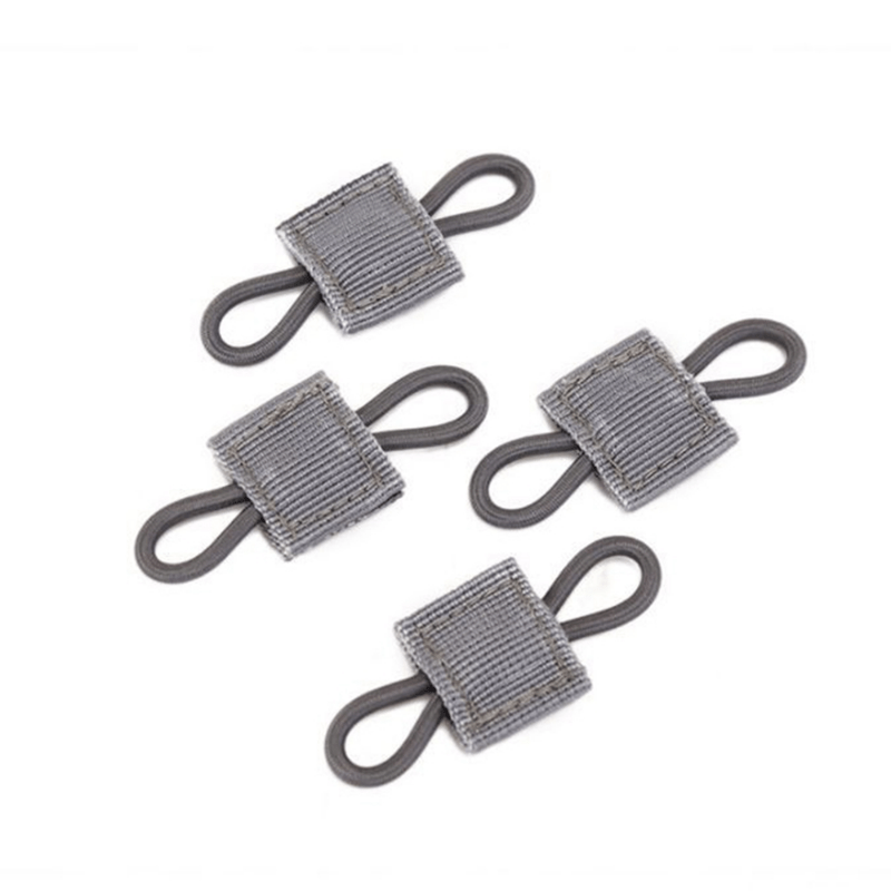 4pcs Elastic Molle Buckle Retainer for Antenna Stick Pipe