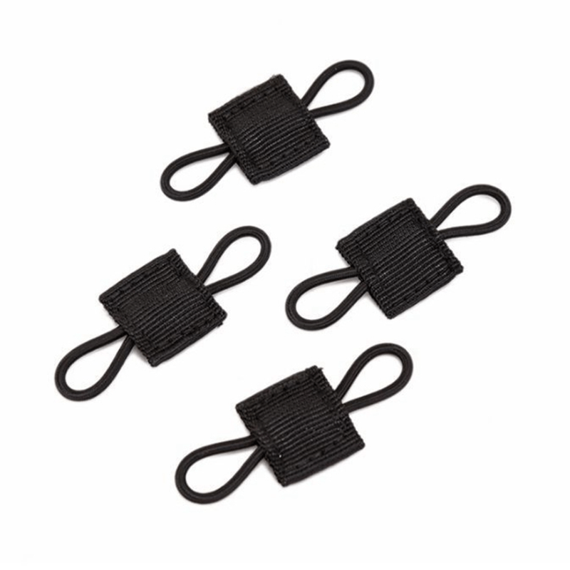 4pcs Elastic Molle Buckle Retainer for Antenna Stick Pipe