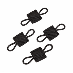 4pcs Elastic Molle Buckle Retainer for Antenna Stick Pipe