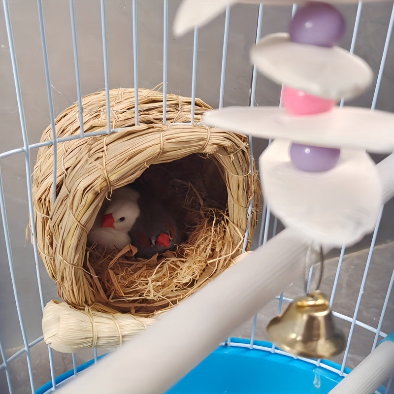 100g 150g Grass Bird Nest Mat Bedding For Small Birds Animals