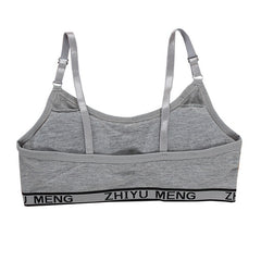 Girls Cotton Padded Training Bra Panties Set