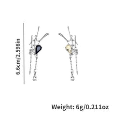 Spider Web Tassel Earrings Daily Decoration Girl's Birthday Party Gift