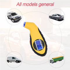 Digital Tire Pressure Gauge with LCD Display