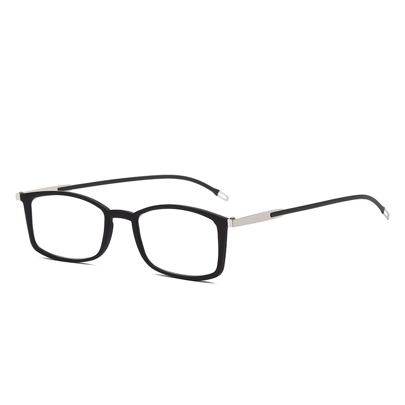 Metal Frame Reading Glasses with Case - Presbyopia Correction