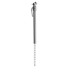 2pcs Mini Stainless Steel Car Tire Air Pressure Gauge
