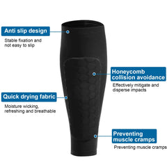Cellular Anti-Collision Soccer Shin Guards Adult Size L