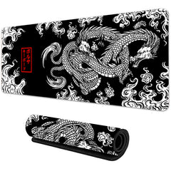 Japanese Dragon Large Game Mouse Pad Office Computer Keyboard Mousepad