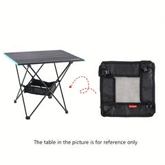 Outdoor Folding Table Storage Pouch Portable Picnic Storage Net Bag