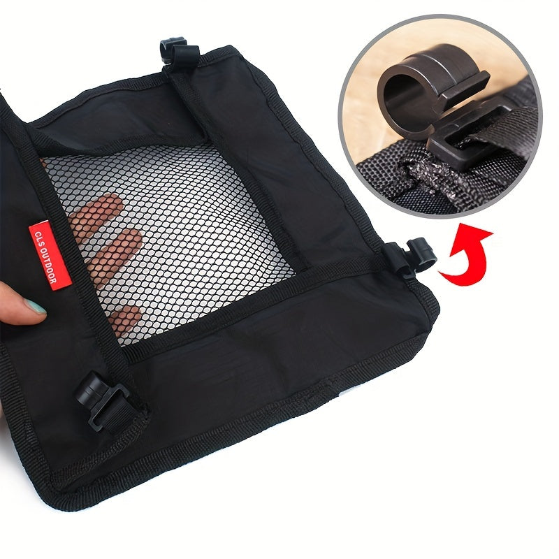 Outdoor Folding Table Storage Pouch Portable Picnic Storage Net Bag