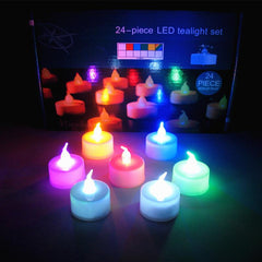 12pcs LED Electronic Candle Light Wax Package Wedding Confession