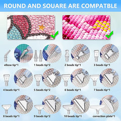Diamond Painting Pens Metal Tips Set DIY Accessories Pen Replacement Set