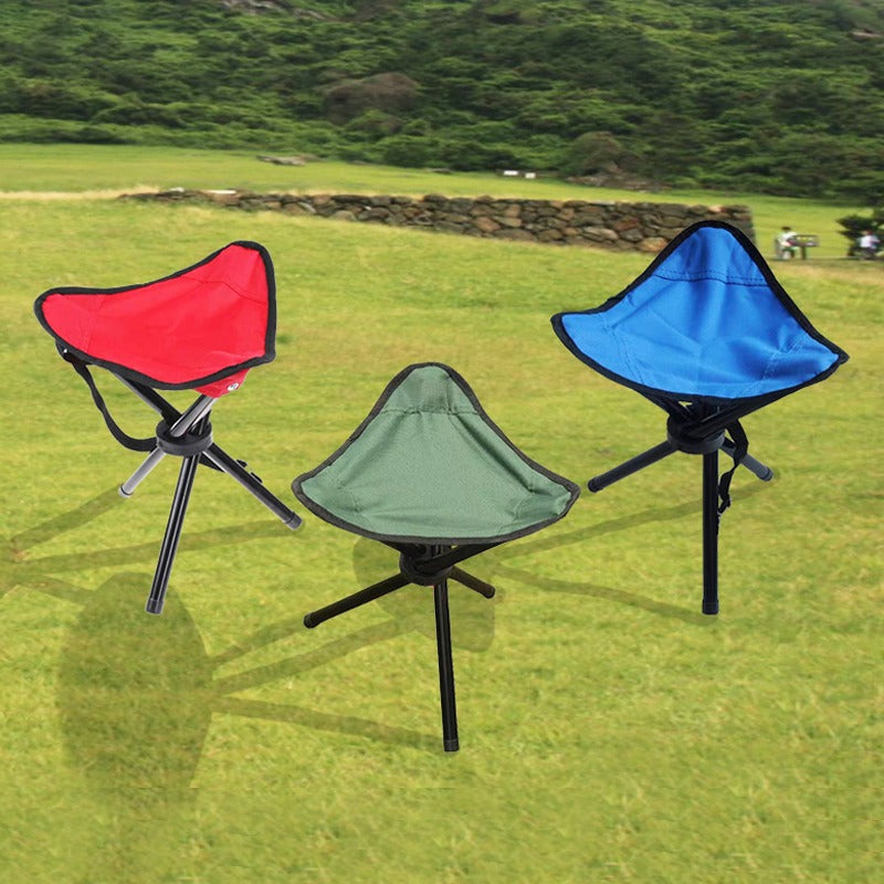 Portable Triangle Folding Stool for Outdoor Camping Fishing