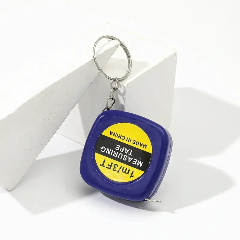 Mini Retractable Keychain Tape Measure - Ideal for Backpacks & On the Go