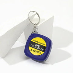 Mini Retractable Keychain Tape Measure - Ideal for Backpacks & On the Go