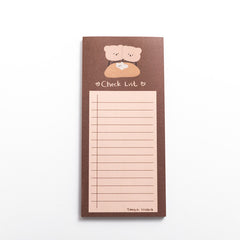 50pcs Cookie Bear Notebook Sticky Notes Small Memo
