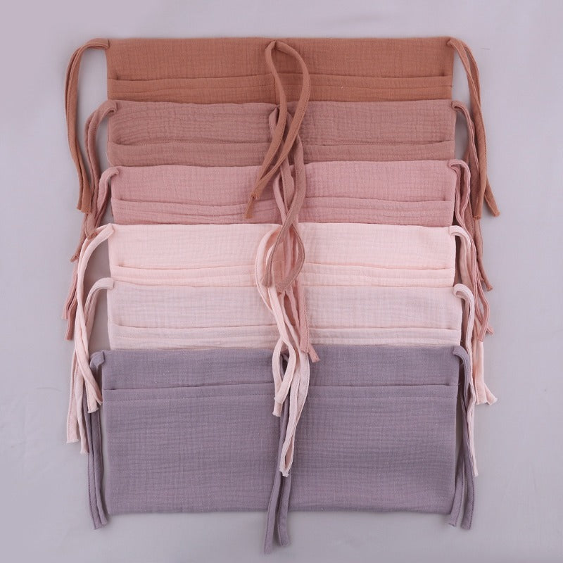 1pc Baby Bed Hanging Bags Newborn Crib Storage Organizer Bag