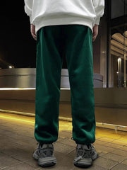 Halloween Bat Pattern Joggers Men s Casual Stretch Sweatpants