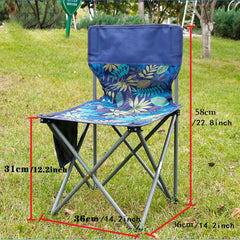 Outdoor Folding Stool Chair Portable for Fishing Camping