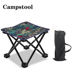 Outdoor Folding Stool Chair Portable for Fishing Camping