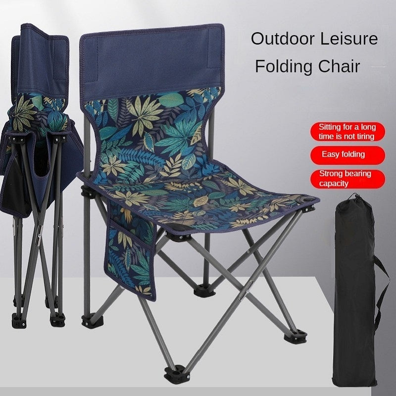 Outdoor Folding Stool Chair Portable for Fishing Camping