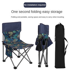 Outdoor Folding Stool Chair Portable for Fishing Camping