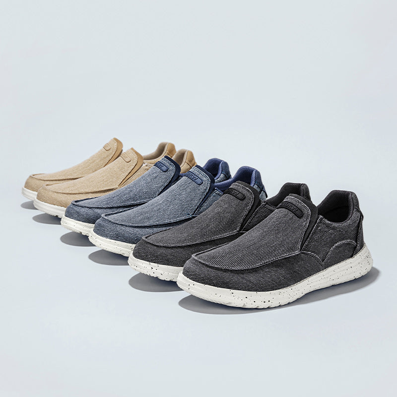 Men's Breathable Loafer Shoes Non-slip Slip On Shoes
