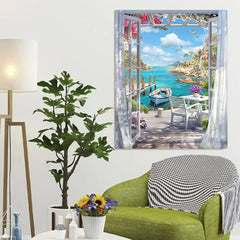 Acrylic Paint By Numbers For Adults with Frame - DIY Painting Kit - 40x50 cm