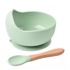 Baby Bowl Set with Suction Cup & Spoon, BPA-Free