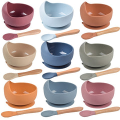 Baby Bowl Set with Suction Cup & Spoon, BPA-Free