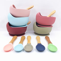 Baby Bowl Set with Suction Cup & Spoon, BPA-Free
