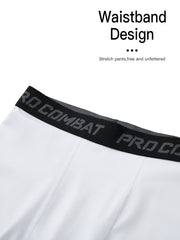 Men's Stretchy Sports Leggings Quick Dry Compression Pants