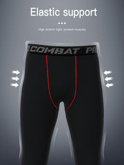 Men's Sports Leggings High Stretch Compression Pants