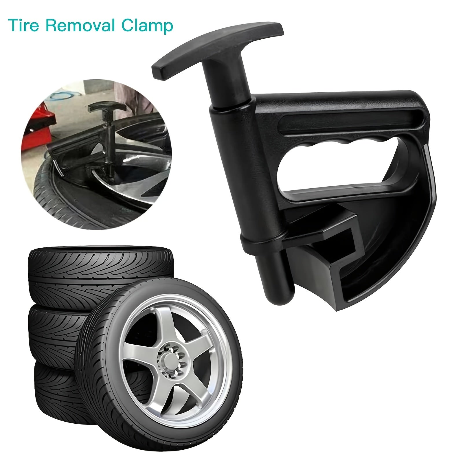 Tire Changer Nylon Bead Clamp Drop Center Tool Universal Rim Pry Wheel Changing