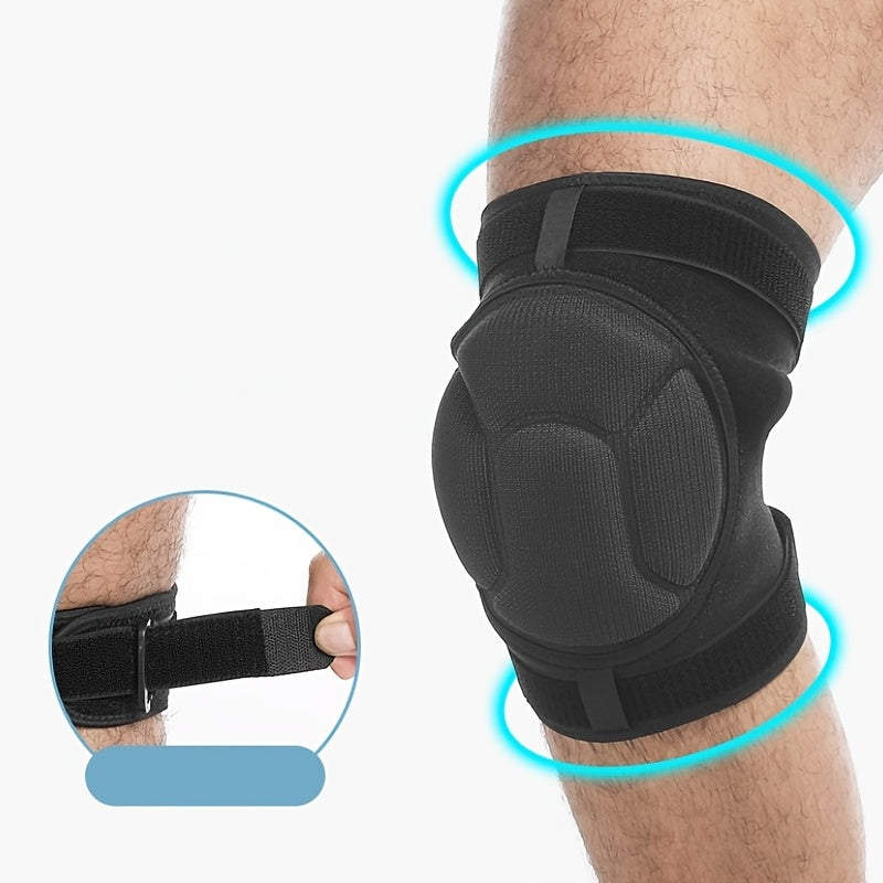 Elastic Fabric Knee Pads for Volleyball Football - Knee Protection Brace