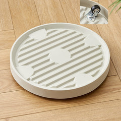 Plastic Movable Tray For Flower Pots Universal Wheel Bottom Support