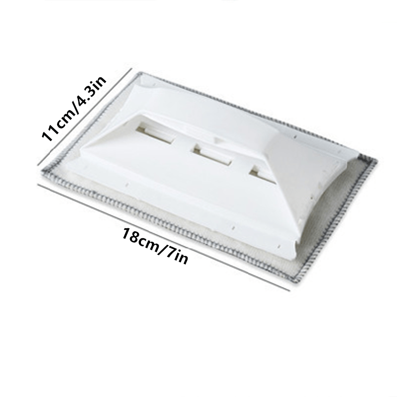 Foldable Slot Flat Brush Window Sill Cleaning Tool