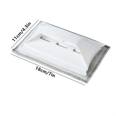 Foldable Slot Flat Brush Window Sill Cleaning Tool