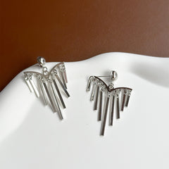Tassel Stud Earrings Girl's Holiday Party Gift