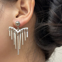 Tassel Stud Earrings Girl's Holiday Party Gift