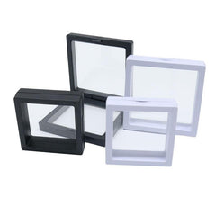 10pcs 3D Floating Display Case Flim Storage Box