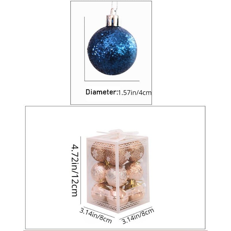 Christmas Ball Ornaments Christmas Decoration Pendant Christmas Tree Decor
