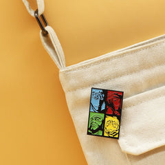 Cartoon Characters Enamel Pins Decoration Pendant for Backpack Clothes Cap