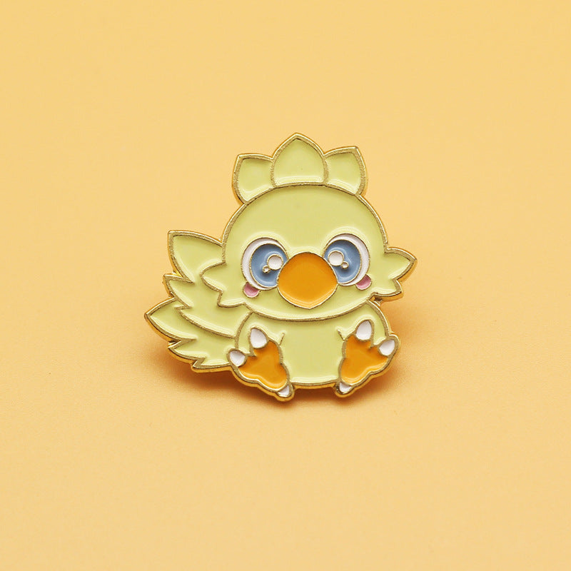 Animal Series Metal Pins Fashionable Decoration For Backpack Clothes Cap