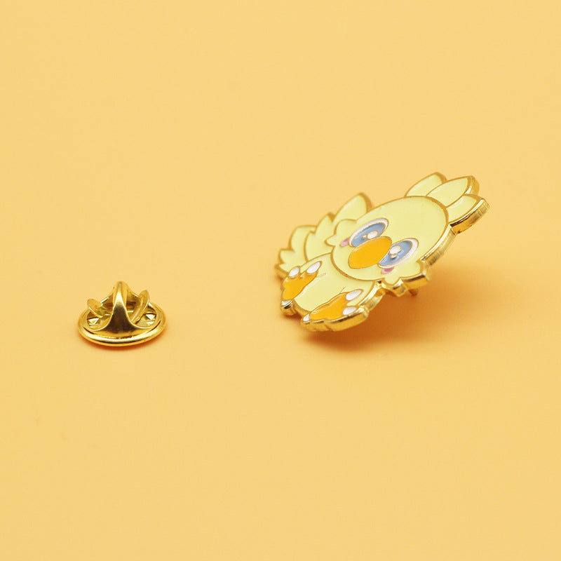Animal Series Metal Pins Fashionable Decoration For Backpack Clothes Cap